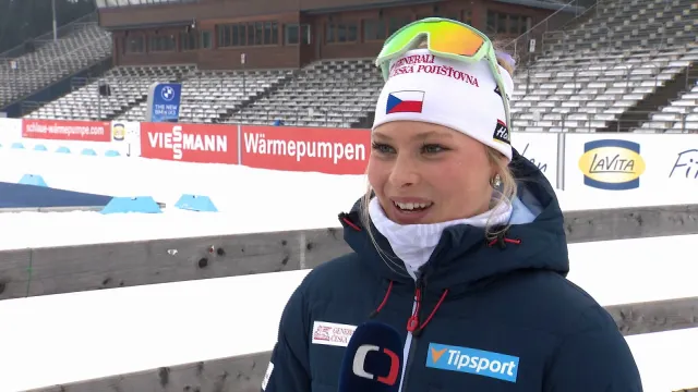 Biatlonistku Plecháčovou čeká teprve čtvrtý start ve Světovém poháru