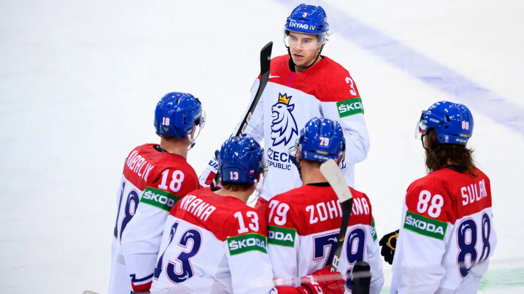 Čeští hokejisté na MS