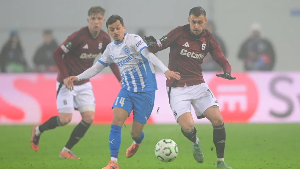 Utkání Universitatea Craiova – Sparta Praha