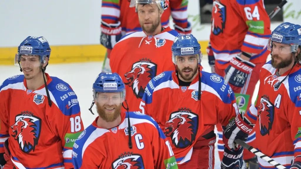 Hráči pražského Lva