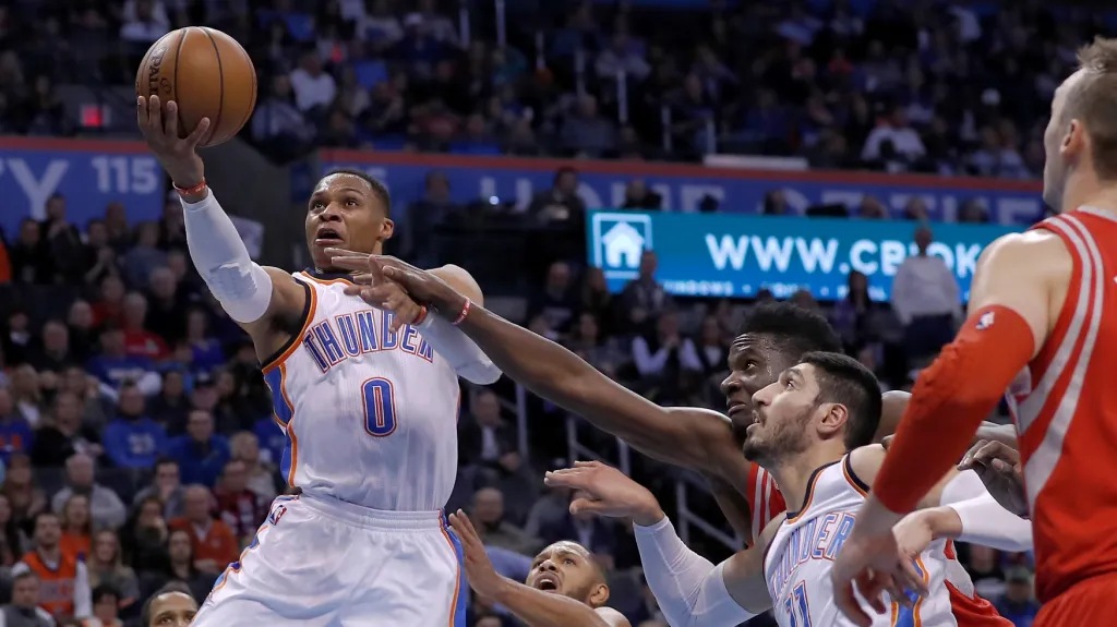Russel Westbrook z Oklahomy