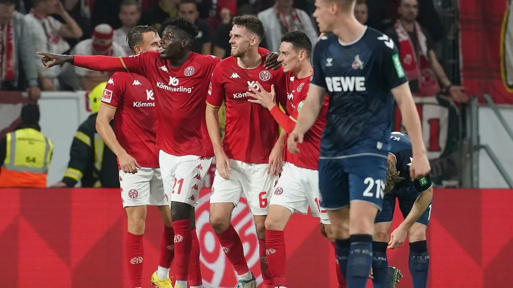 Radost fotbalistů Mohuče