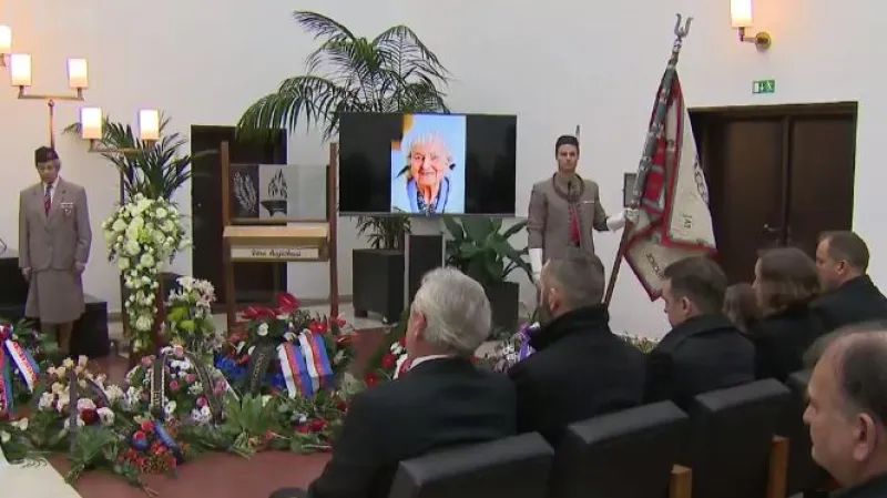 V Brně proběhlo rozloučení s Věrou Růžičkovou