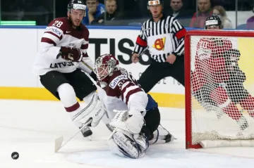 Utkání Lotyšsko - Švýcarsko