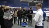 Tomáš Verner provází arénou pro krasobruslařské ME