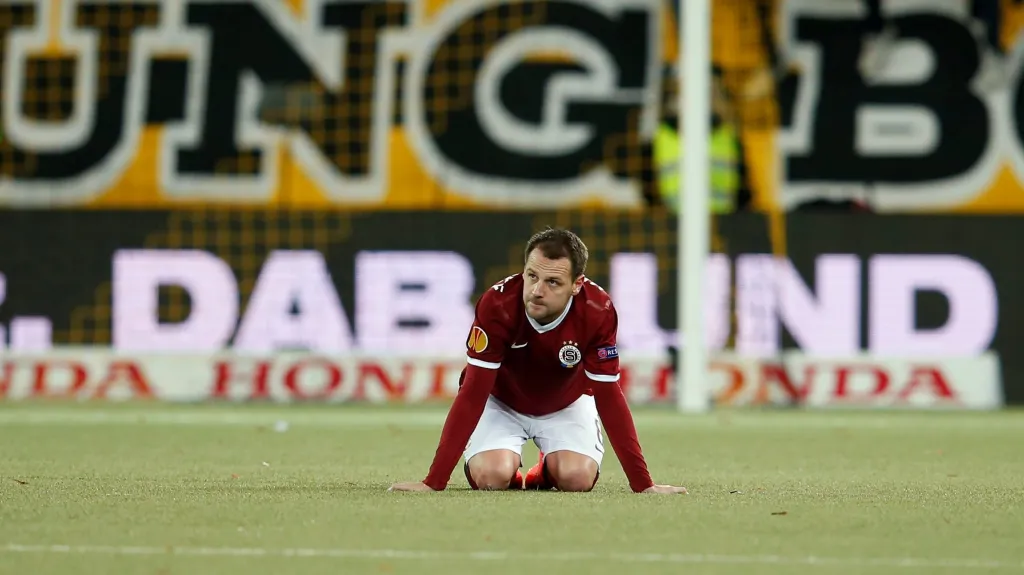 Zklamaný Marek Matějovský ze Sparty po utkání s Bernem