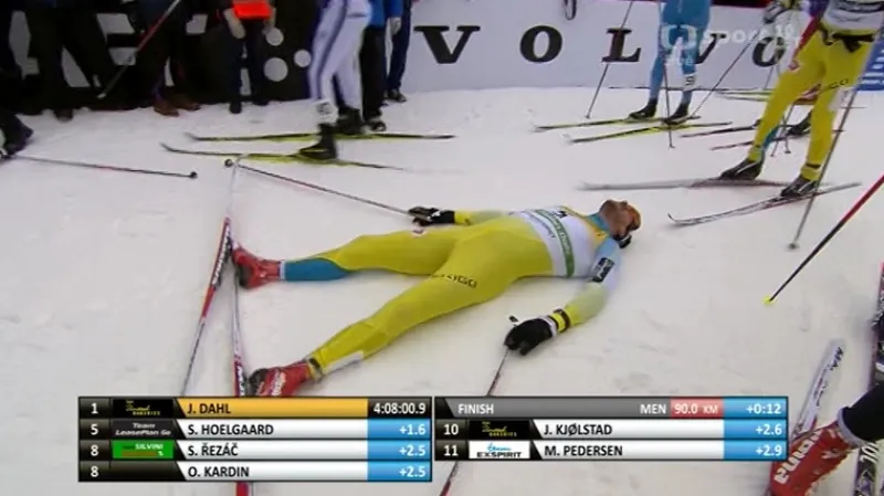 Vasův běh: Dramatický finiš závodu mužů i žen