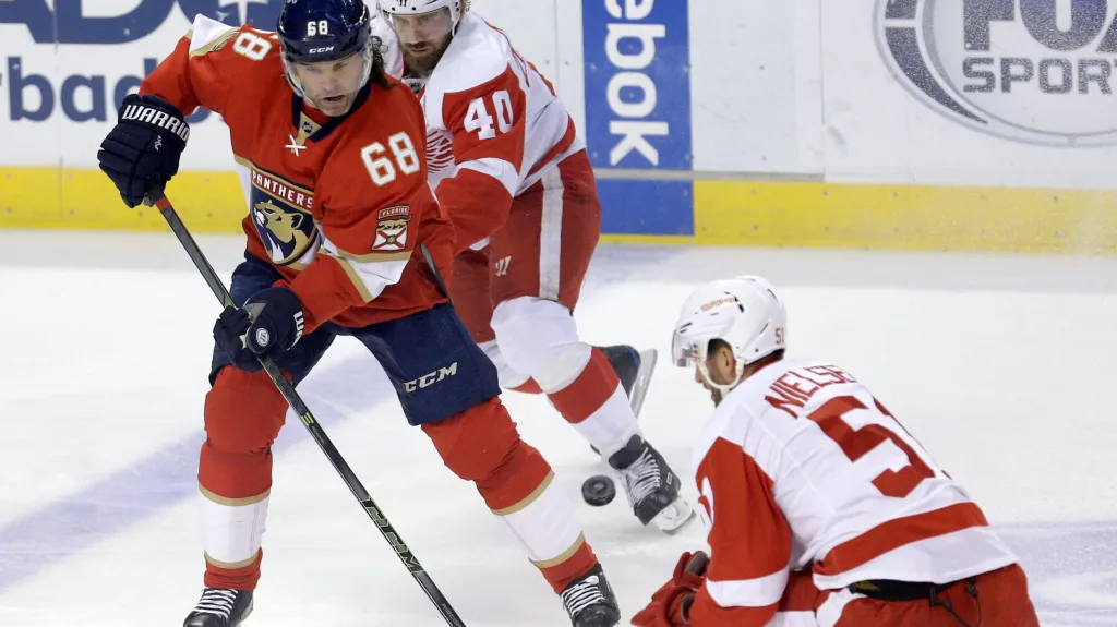 Jaromír Jágr v dresu Floridy