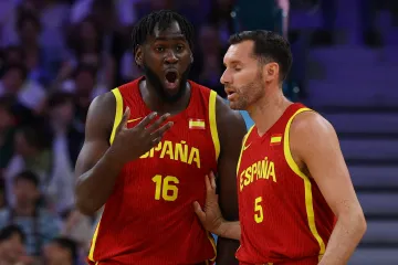 Rudy Fernández v dresu Španělska