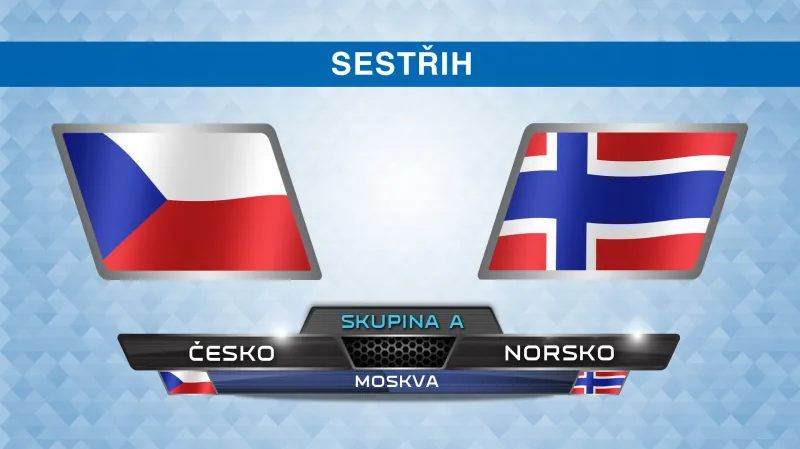Sestřih utkání Česko - Norsko
