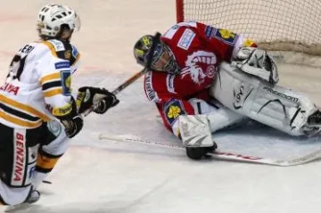 Hokej mezi třineckými Oceláři a Litvínovem