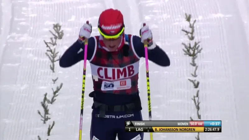 Smutná v Jizerské padesátce skončila druhá