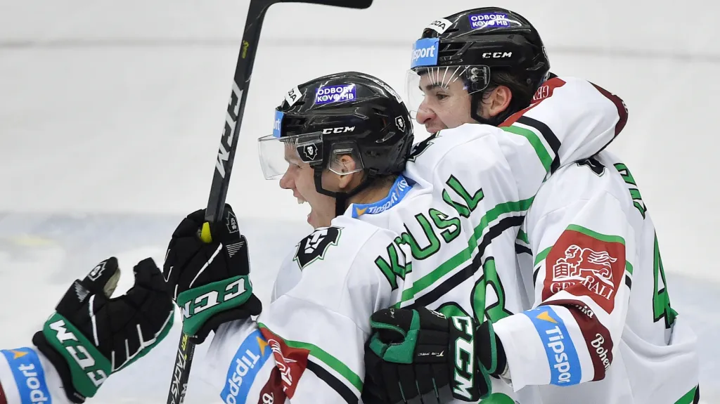 Mladoboleslavský Ondřej Najman slaví gól