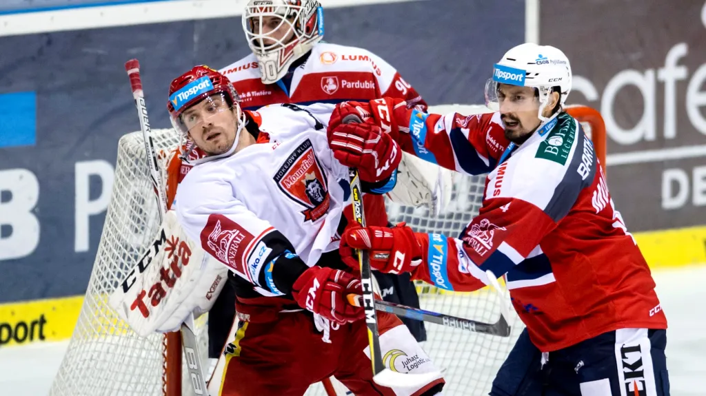 Utkání Pardubice - Hradec Králové