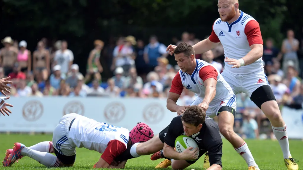 Čeští ragbisté v duelu s novozélandskými Ambassadors