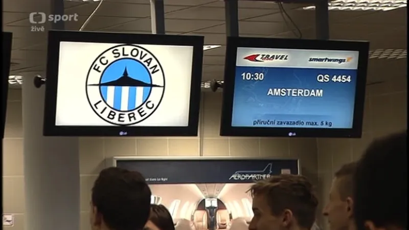 Odlet libereckých fotbalistů do Alkmaaru