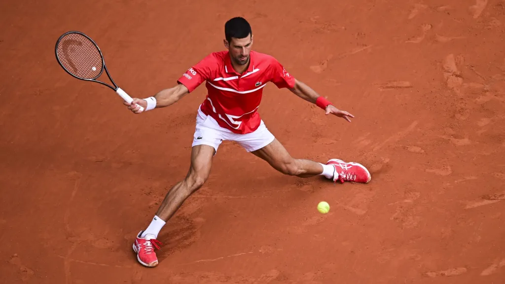 Novak Djokovič na Roland Garros