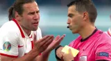 Moment v utkání Polsko – Slovensko: Vyloučení Krychowiaka (62. min.)