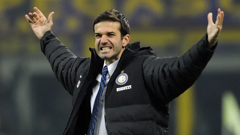 Trenér Interu Andrea Stramaccioni