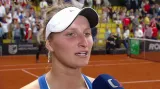 Vondroušová: Jsem ráda za to, jak jsem hrála