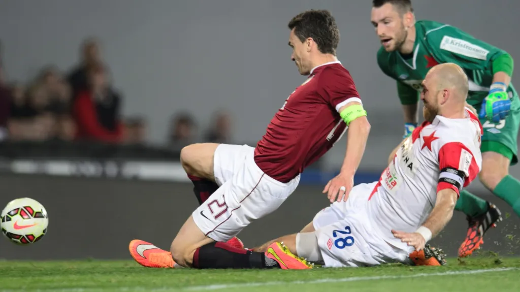 Utkání Slavia - Sparta
