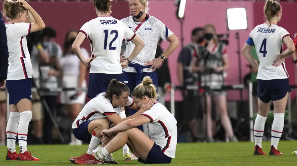 Americké fotbalistky v Tokiu podlehly Kanadě