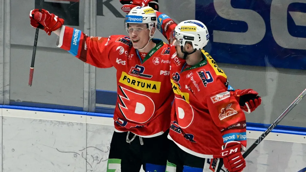 Radost pardubických hokejistů