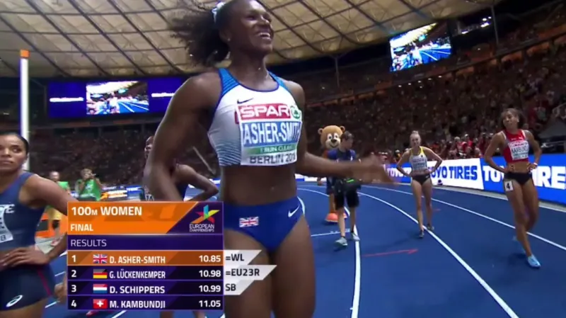 Asherová-Smithová si vyšlápla na stovce na Schippersovou