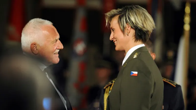 Barbora Špotáková převzala medaili Za zásluhy