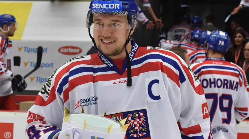 Jan Kovář po utkání s Ruskem