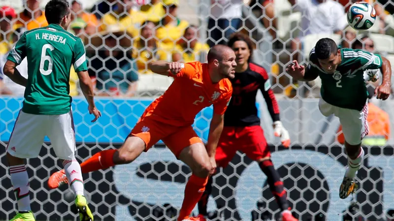 Utkání Nizozemsko - Mexiko