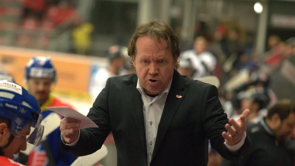 Hokejový trenér Petr Rosol 