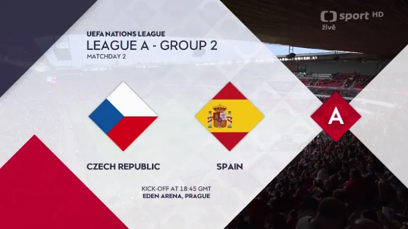 Sestřih utkání Česko - Španělsko