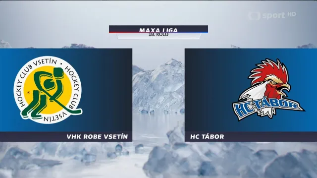 Sestřih utkání  Vsetín – Tábor