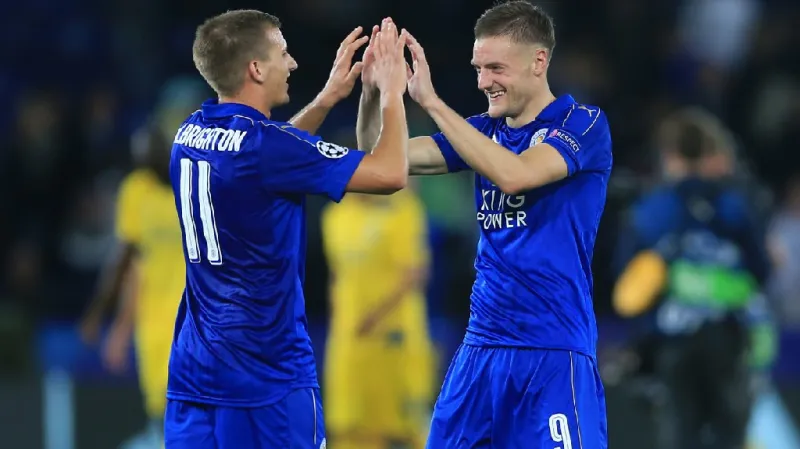 Radost hráčů Leicesteru