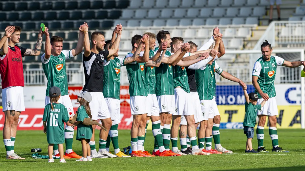 Radost fotbalistů Jablonce
