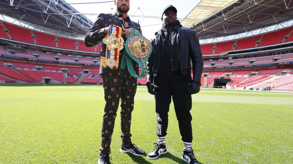 Tyson Fury a Dillian Whyte se utkají ve Wembley