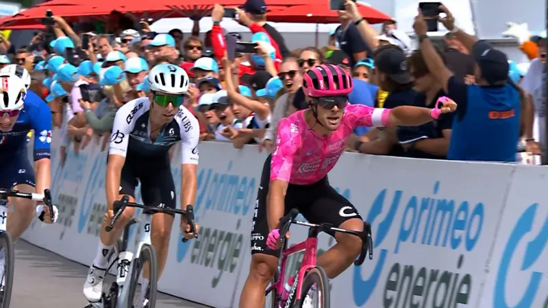 Dojezd a sestřih druhé etapy Tour de Suisse