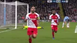 Gól v utkání Manchester City - Monako: Falcao - 1:1 (32. min.)