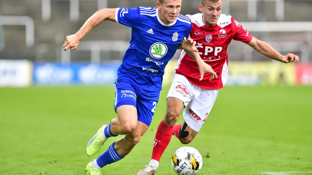 David Pech v dresu Mladé Boleslavi