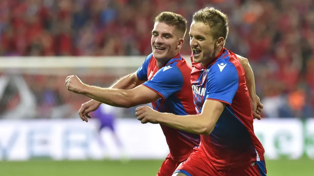 Radost fotbalistů Plzně