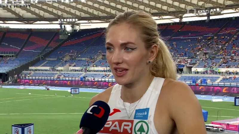 Rozběh na 400 m překážek s ohlasem Jíchové