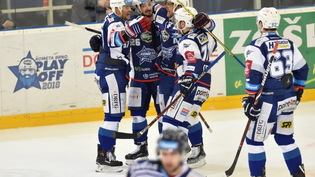 Hokejisté Komety Brno