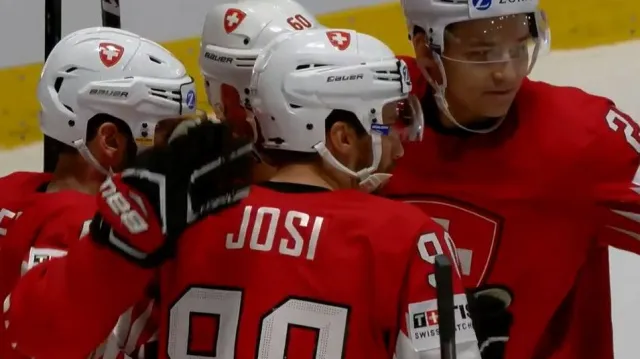 Gól v utkání Česko – Švýcarsko: Scherwey – 4:3 (42. min.)