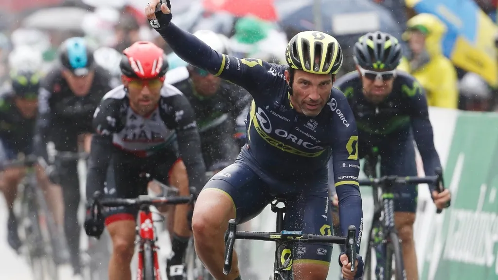 Albasini předvedl v Champéry svůj patentovaný sprint