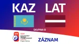 Záznam utkání Kazachstán – Lotyšsko
