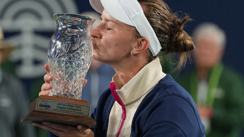 Barbora Krejčíková zvítězila v San Diegu