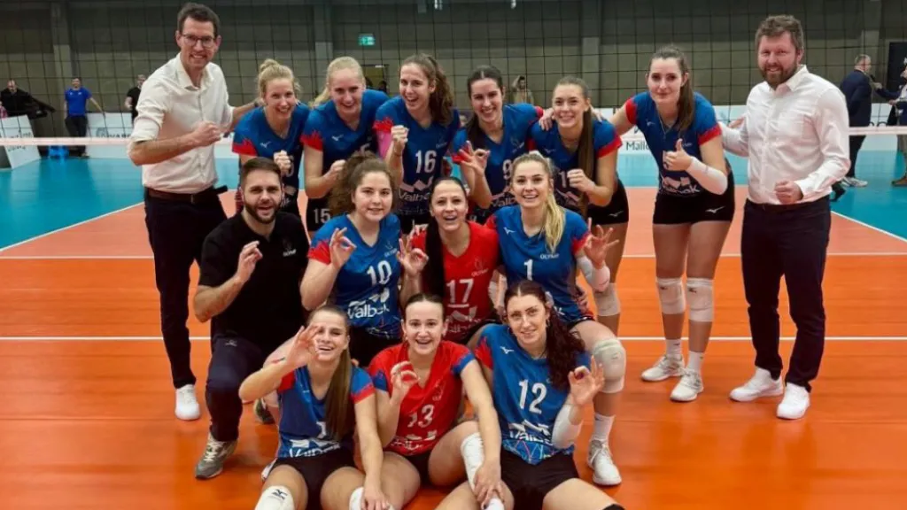 Volejbalistky PVK Olymp Praha