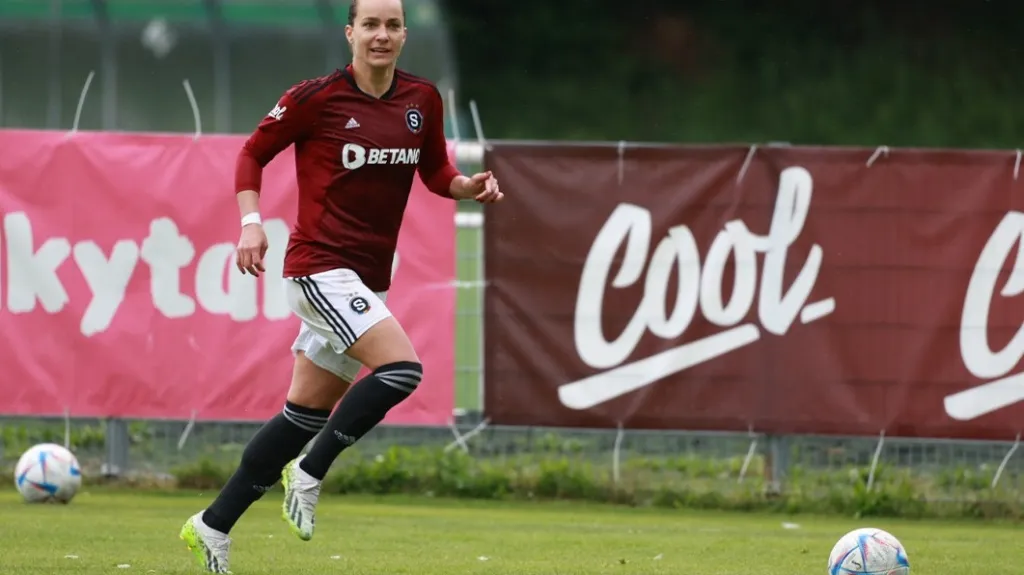 Lucie Martínková v dresu Sparty