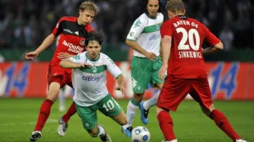 Utkání Brémy - Leverkusen